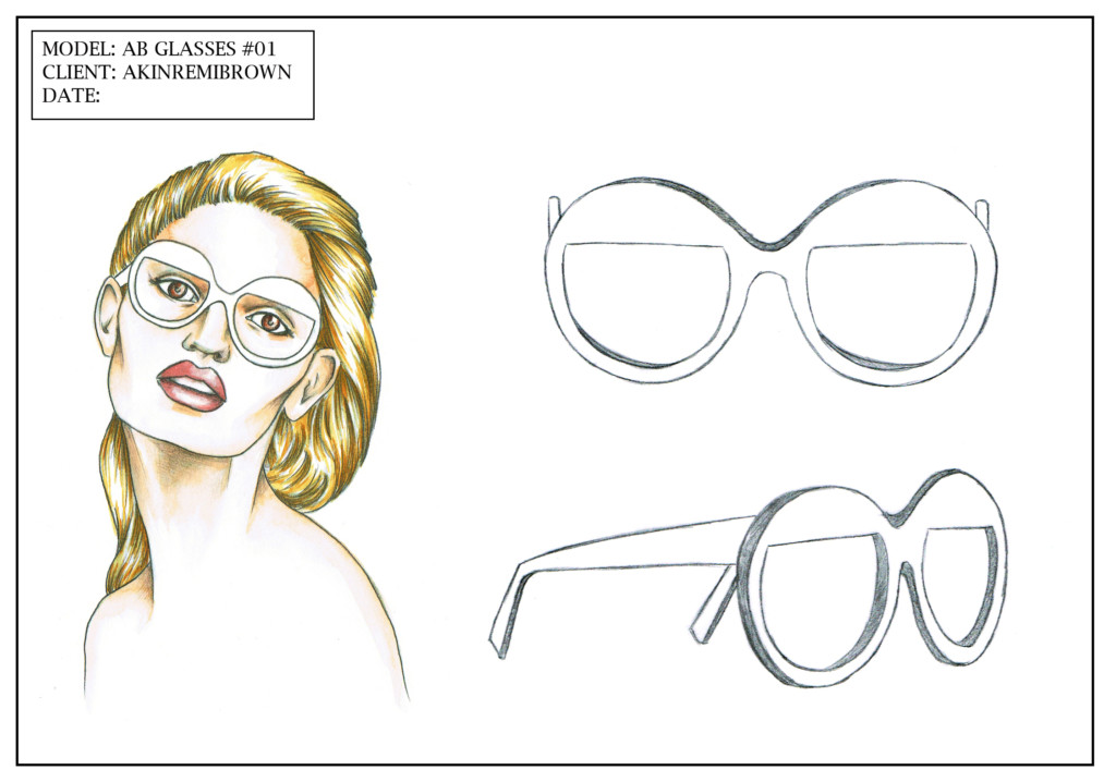 Ilustraciones de producto para Akinremi Brown. Apoyo en las explicaciones para los productores de la colección de moda.