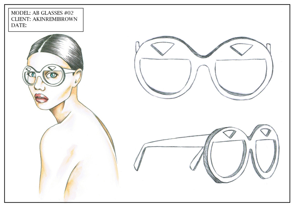 Ilustraciones de producto para Akinremi Brown. Apoyo en las explicaciones para los productores de la colección de moda.